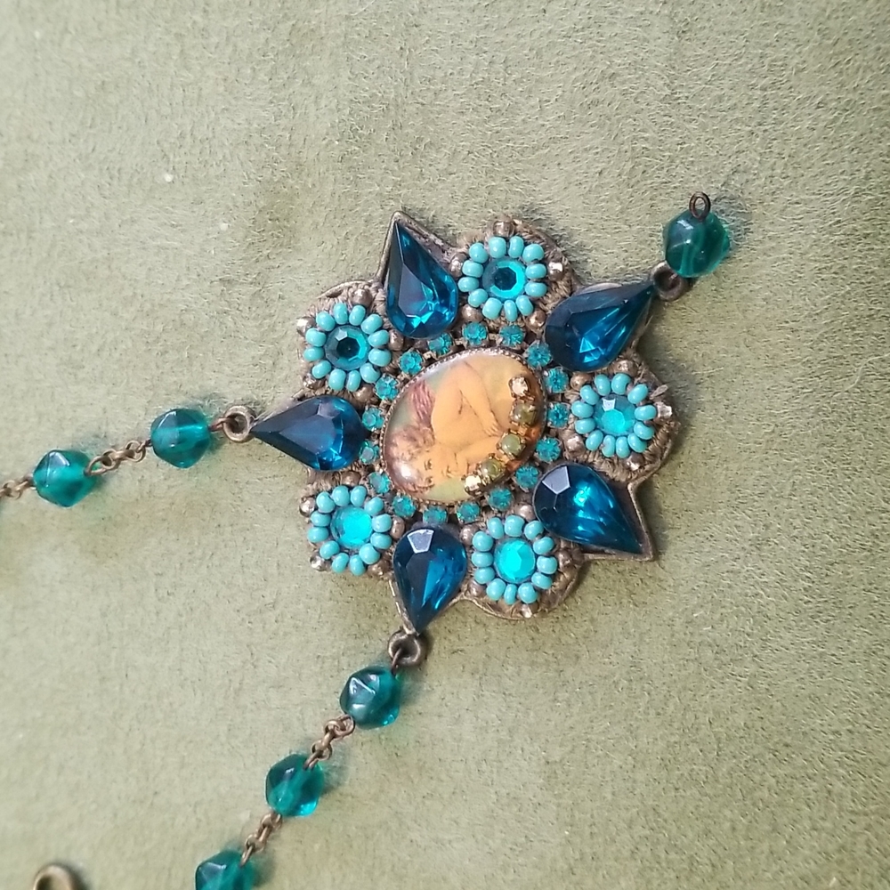 Michal Negrin Victorian Style Pendant